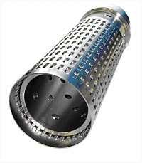 Perforated Base Pipe Slot Screen