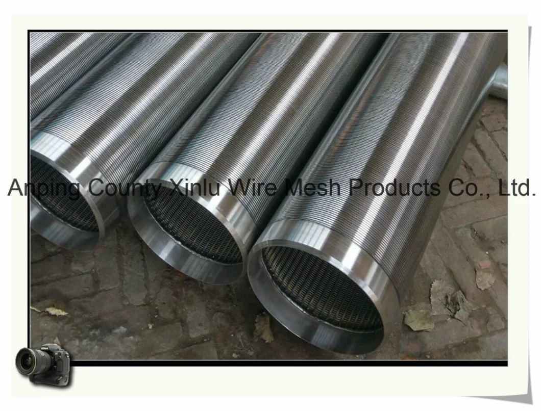 Looped Wedge Wire Screen Used in Well Drilling