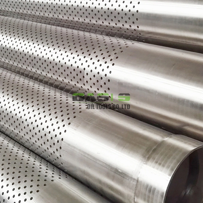 ASTM A312 AISI304L 316L Perforated Well Casing Pipe for Water Well Drilling