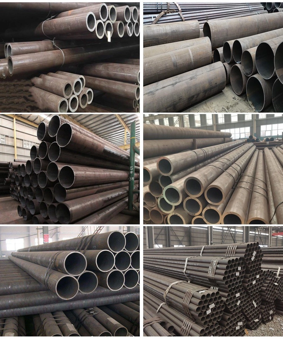 Fluid Pipe SSAW Welded Steel Pipe Low Pressure Fluid ERW Welded Spiral Steel Tube Used for Water Well Casing Pipe